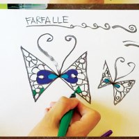 Come disegnare una farfalla con 2 triangoli (VIDEO)
